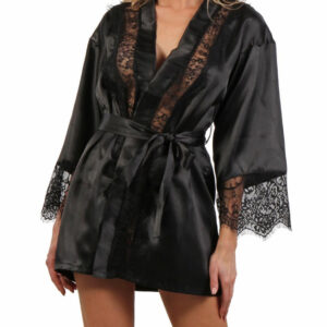 Kimono satiné & Dentelle