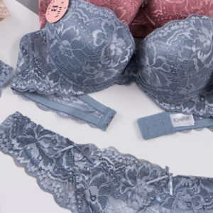 Ensemble soutien-gorge push-up bonnet B string