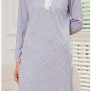Chemise de nuit coton tout doux.