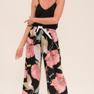 Pantalon à motif plage maison