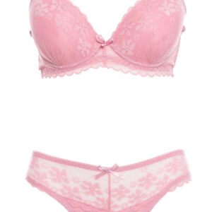 Ensemble soutien gorge string dentelle